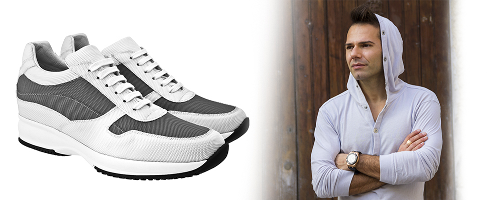 scarpe da ginnastica con rialzo