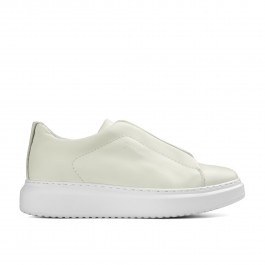 Dhaka Slip on con rialzo da uomo in Pelle Pieno Fiore fino a 8 cm piu alto