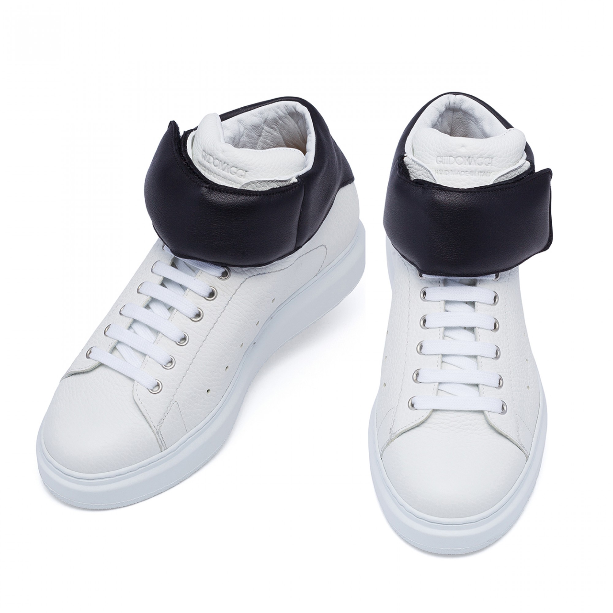 scarpe fatte a mano rialzate