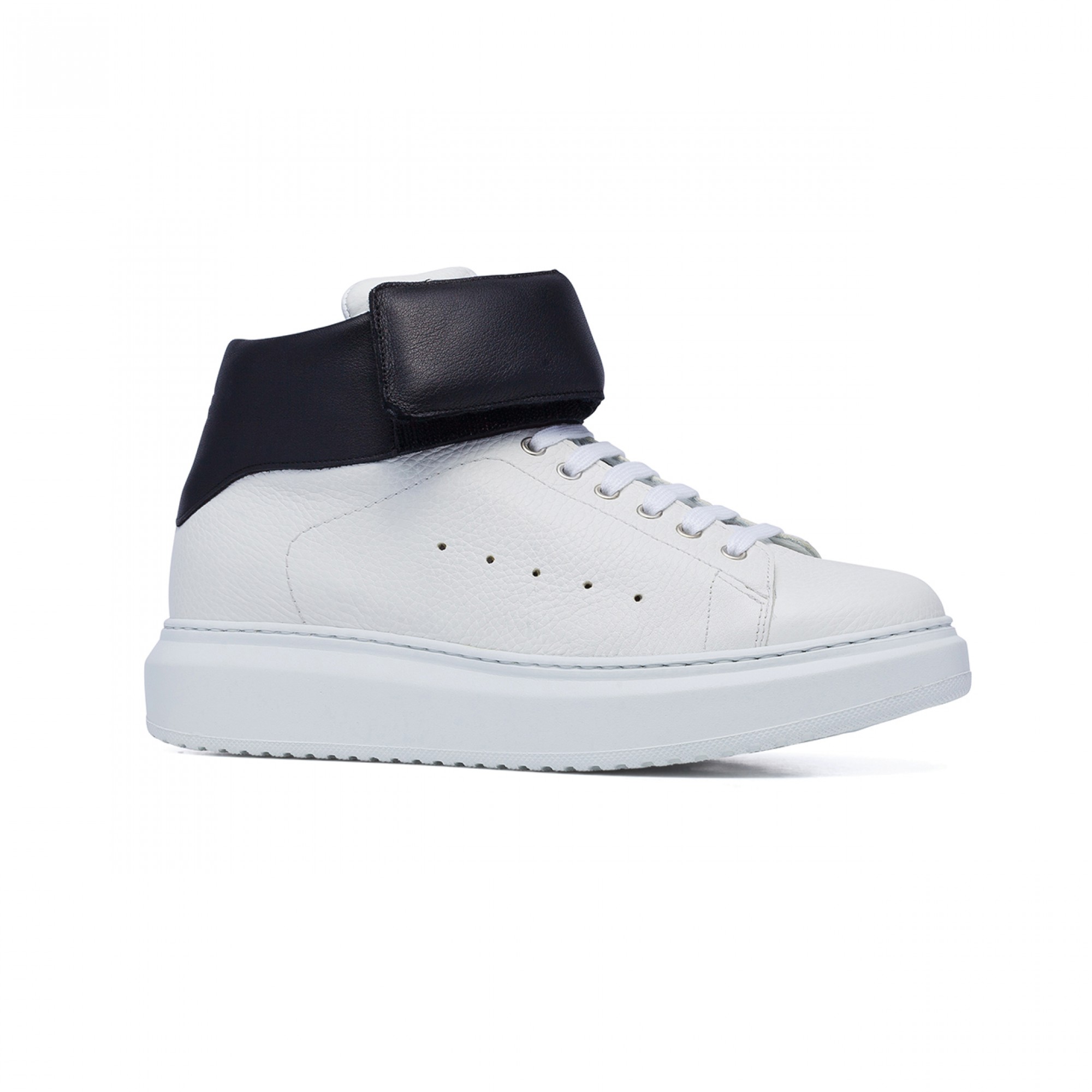 scarpe fatte a mano rialzate
