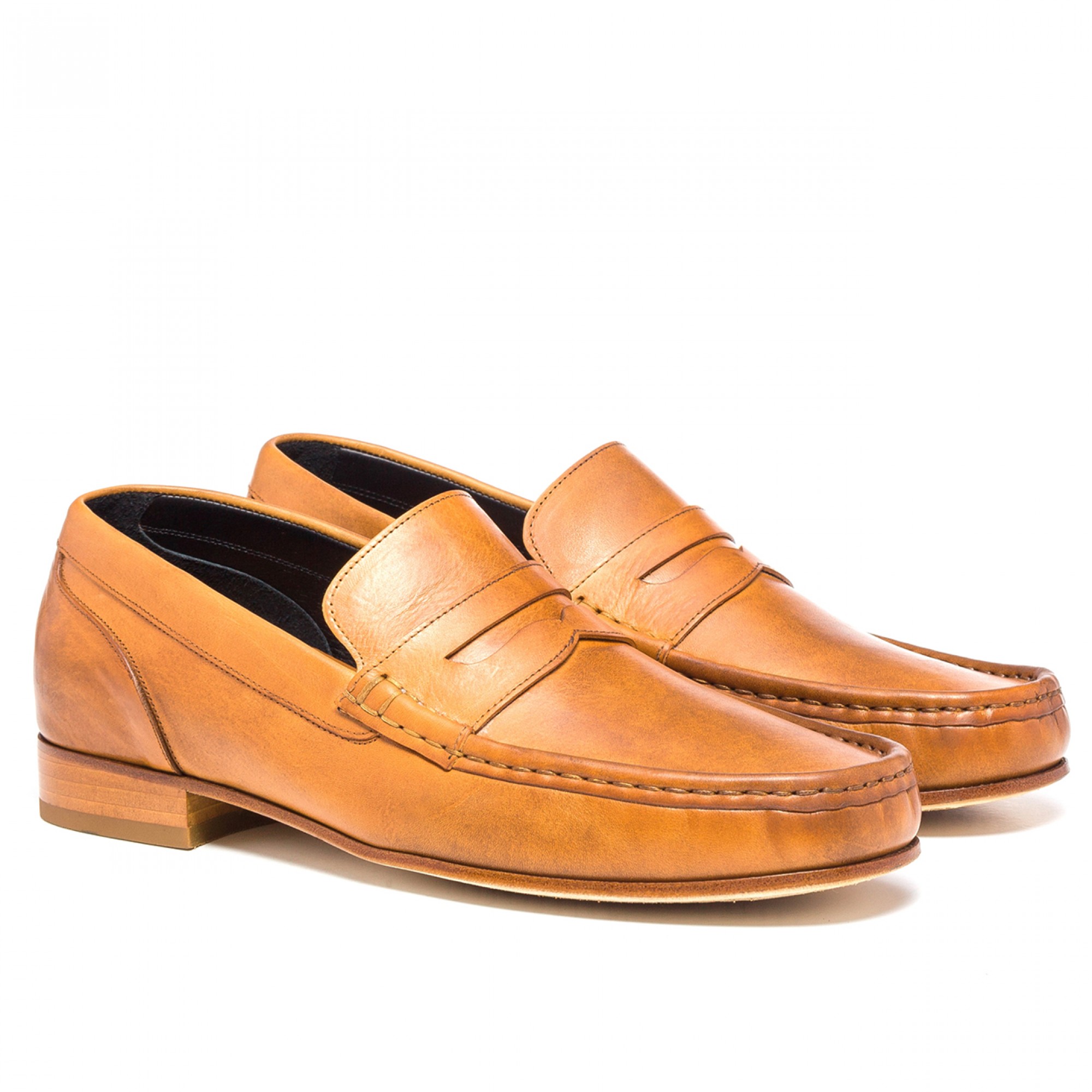 Mocassino con rialzo 