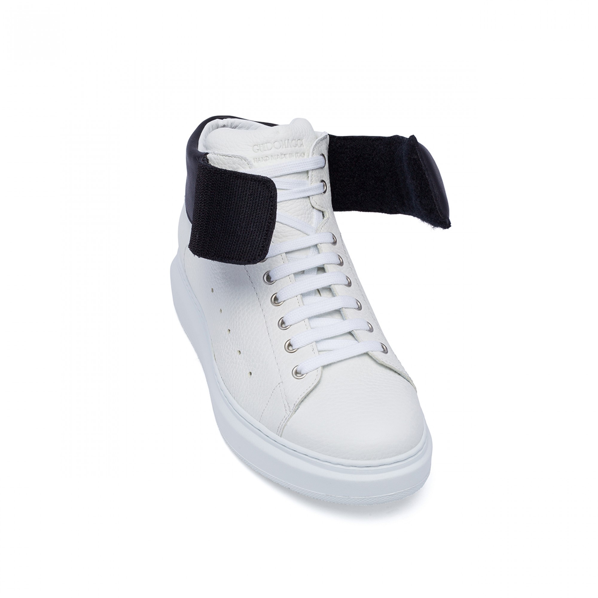 scarpe fatte a mano rialzate
