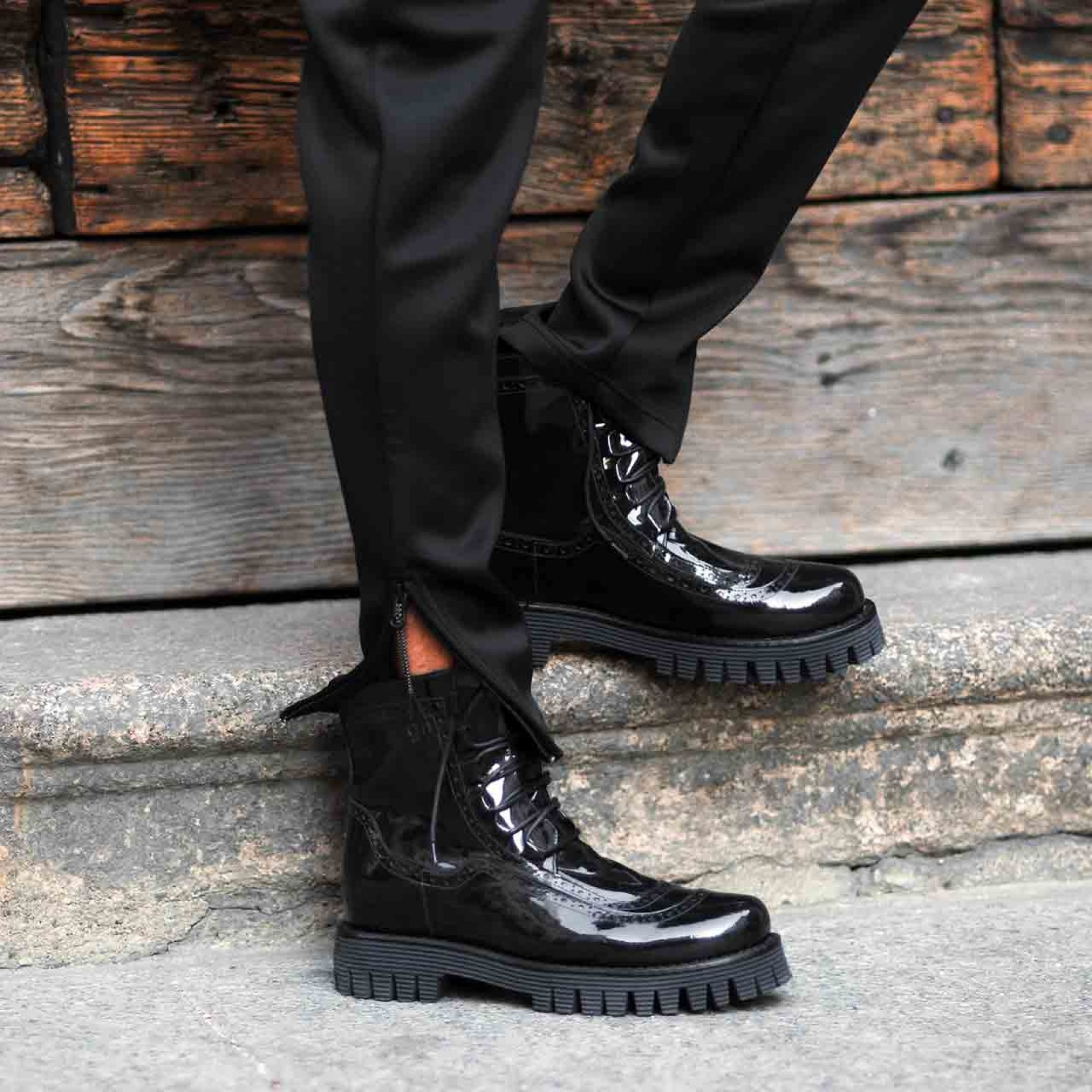 scarpe alte uomo
