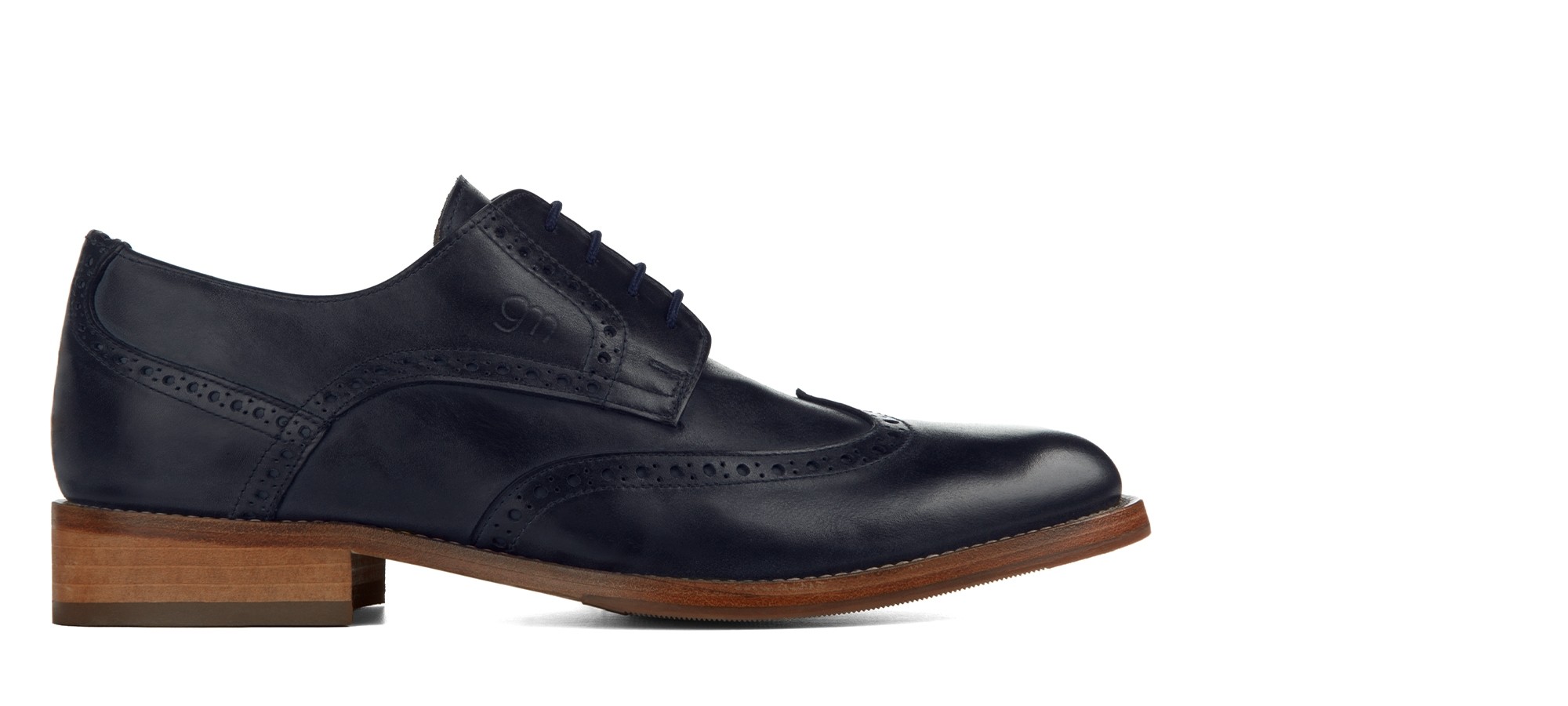 Catalina Classiche scarpe da uomo con tacco in Pelle Pieno Fiore fino a 8 cm piu alto
