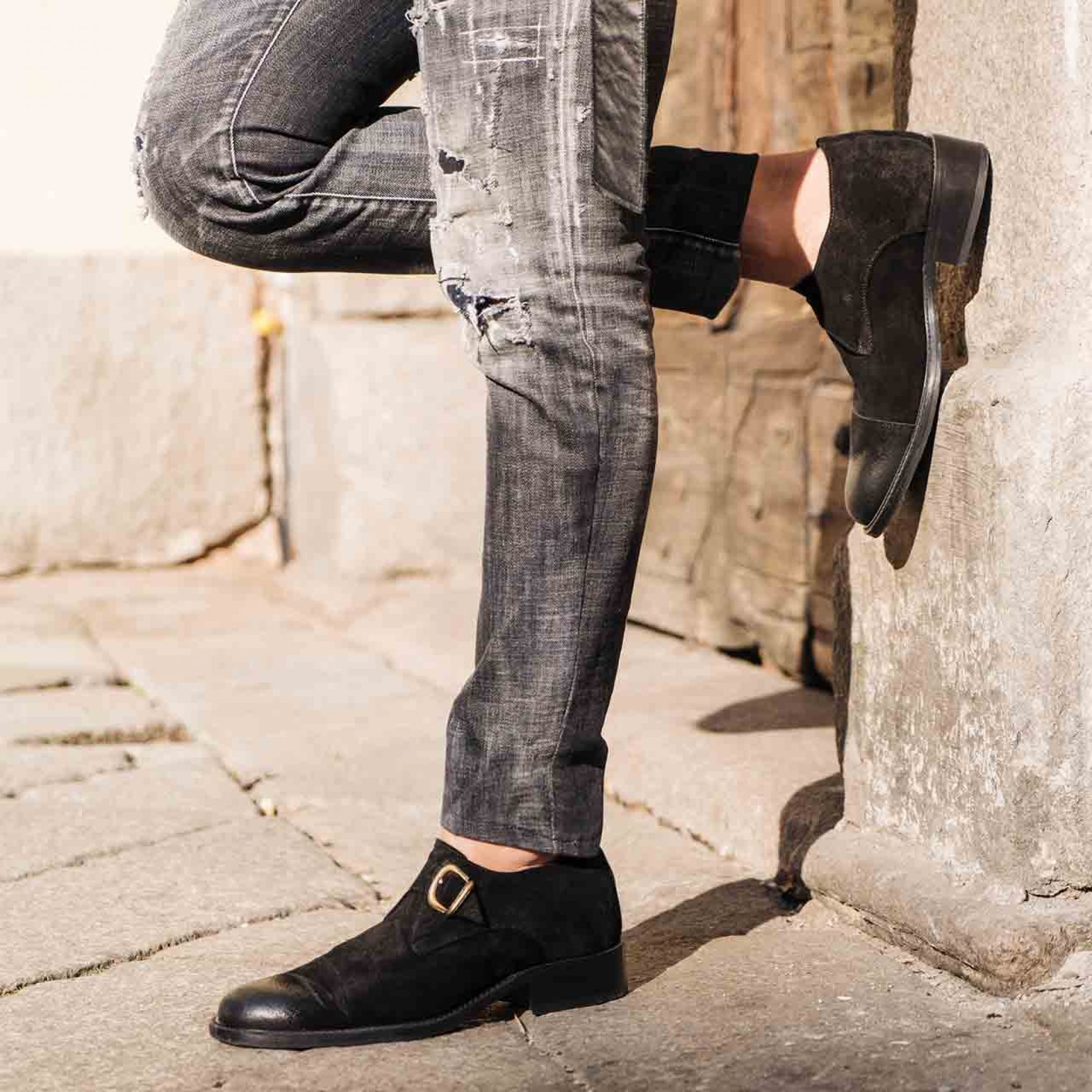 scarpe con rialzo