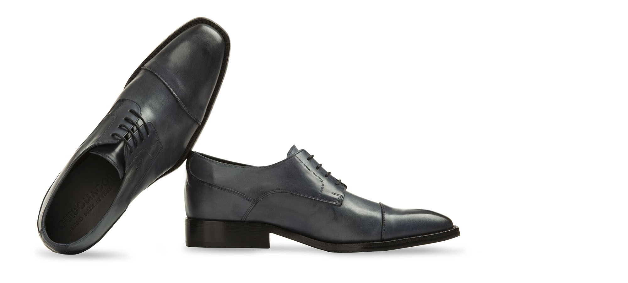 scarpe con rialzo realizzate a mano