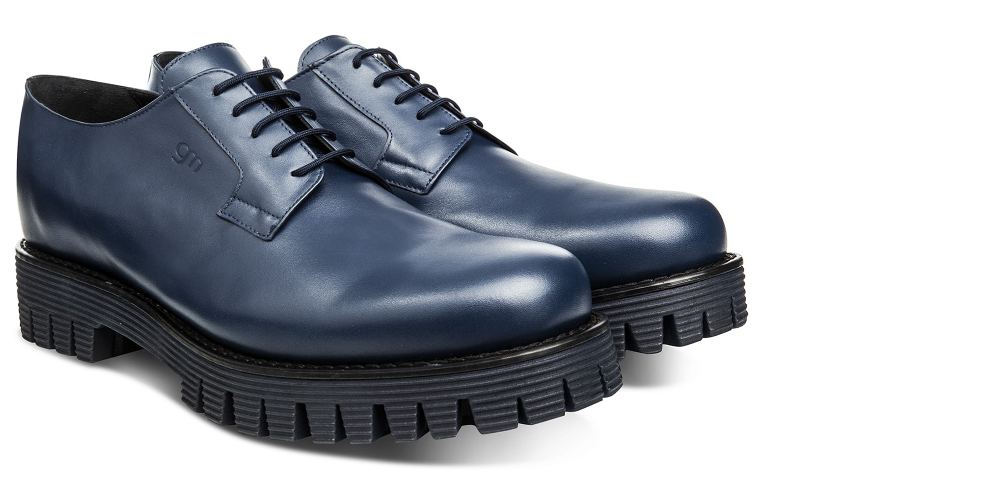 Azul scarpe con rialzo in pelle Da 6 a 8 cm pi alto
