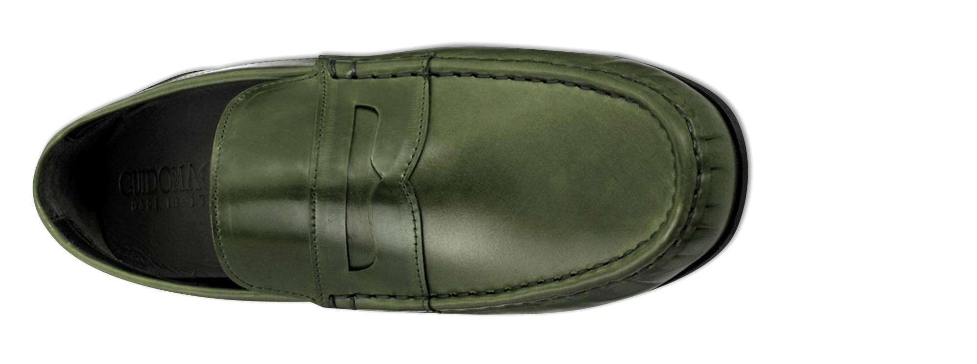 mocassini rialzanti shell cordovan