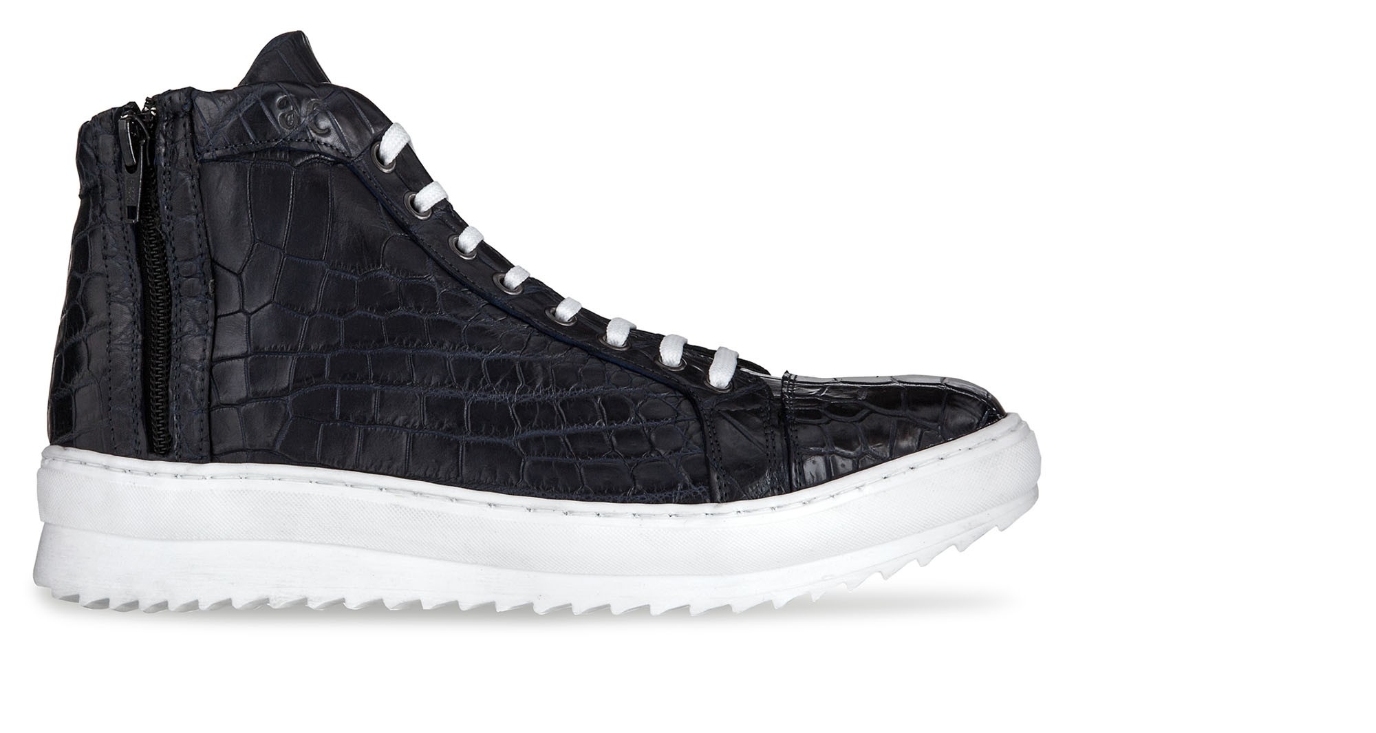 sneaker rialzante coccodrillo 