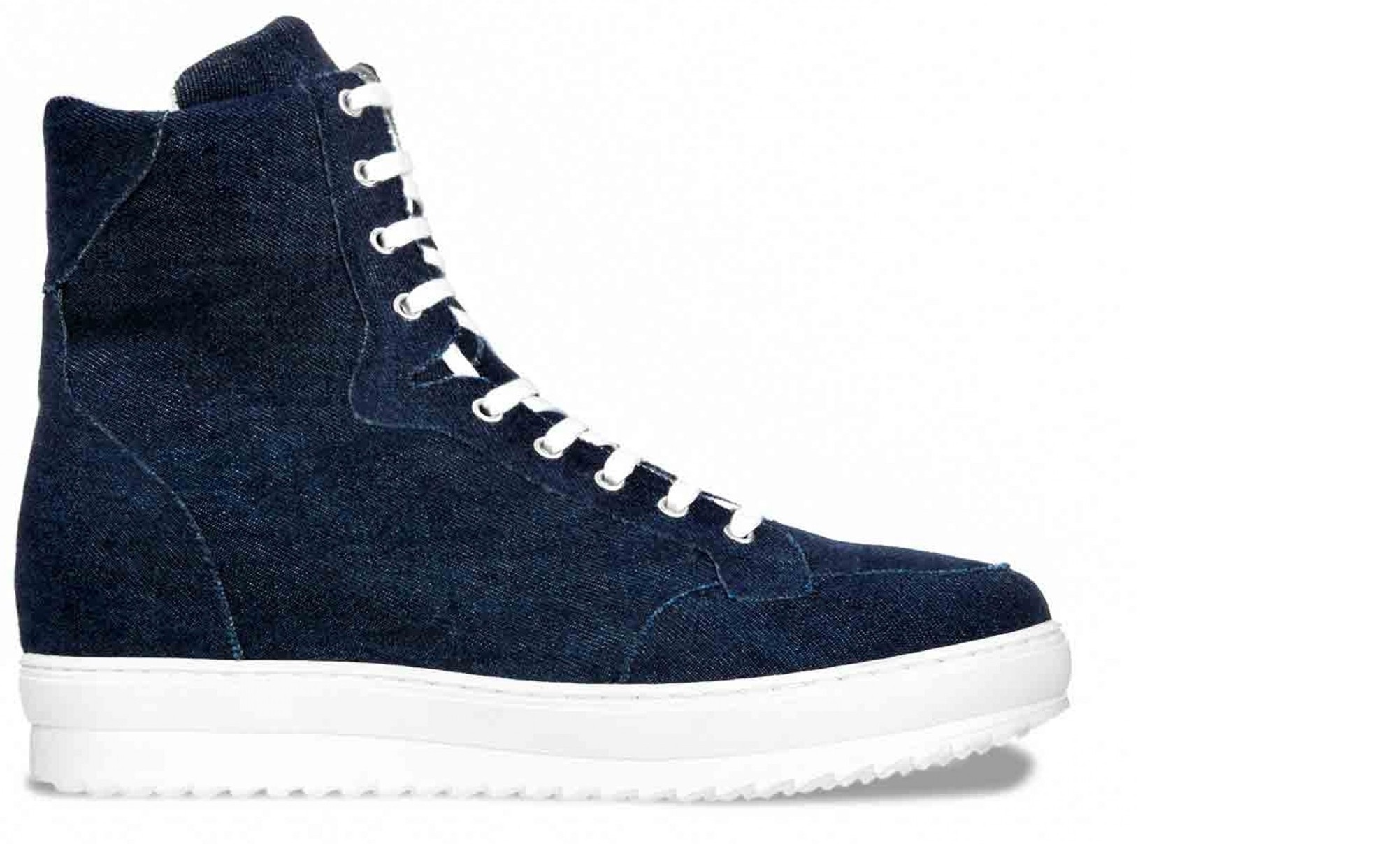 Scarpe con rialzo denim