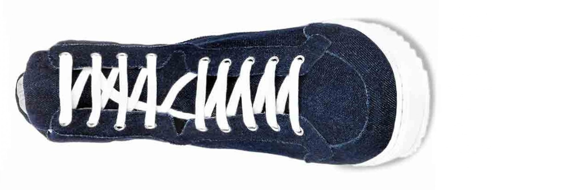 Scarpe con rialzo denim