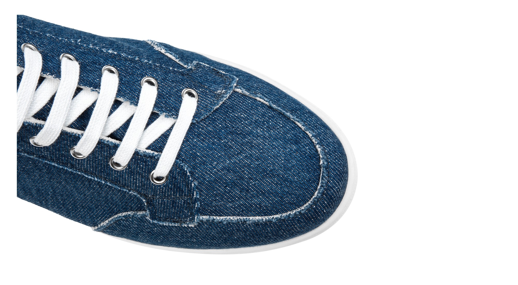Scarpe con rialzo denim