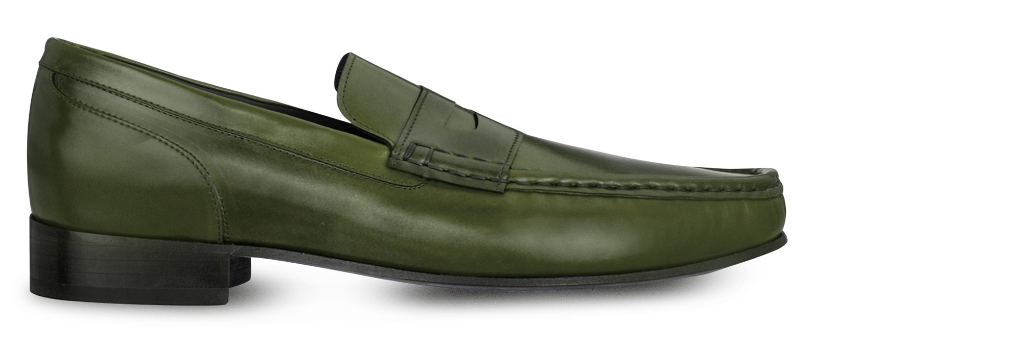 mocassini rialzanti shell cordovan