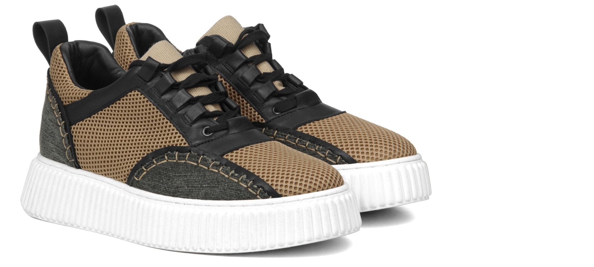 Sneakers con rialzo da uomo