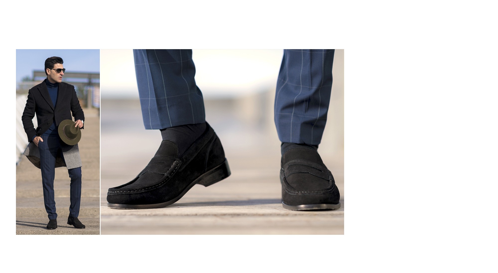 scarpe con rialzo per uomo