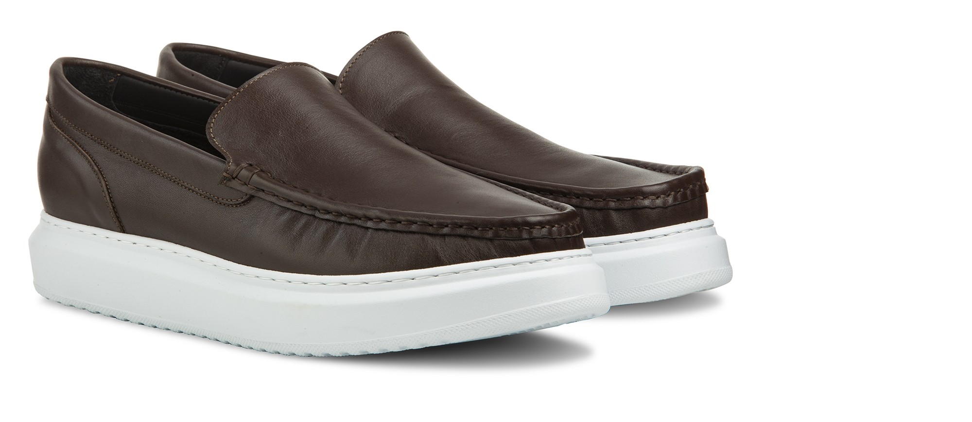 mocassino con rialzo