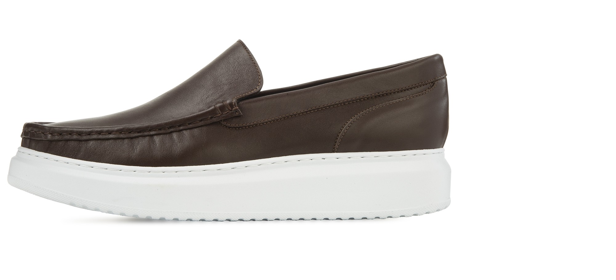 mocassino con rialzo