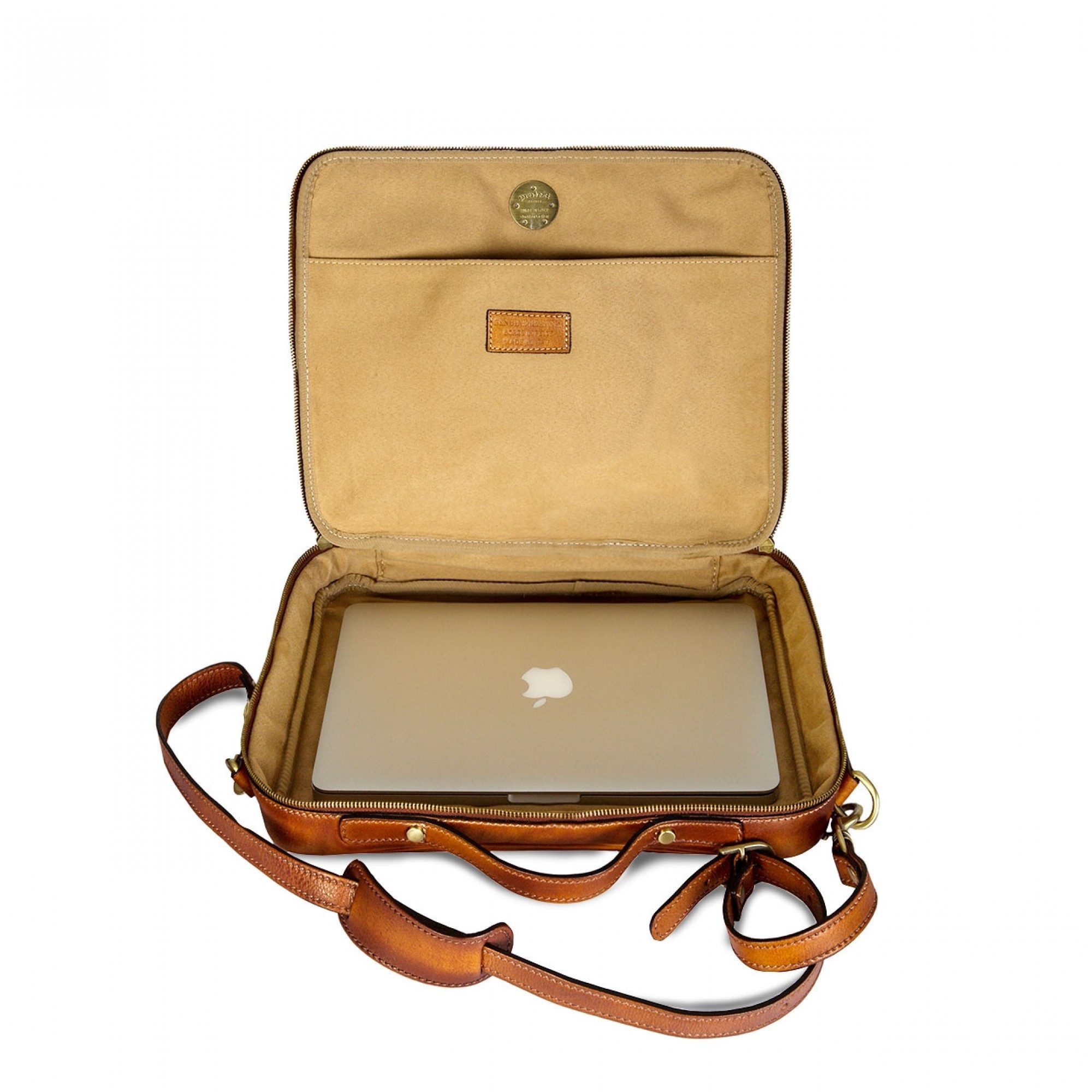Porta pc in pelle