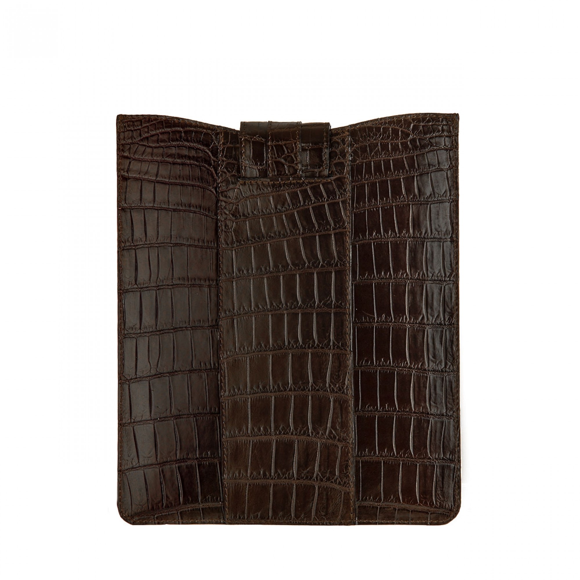 Custodia ipad in coccodrillo