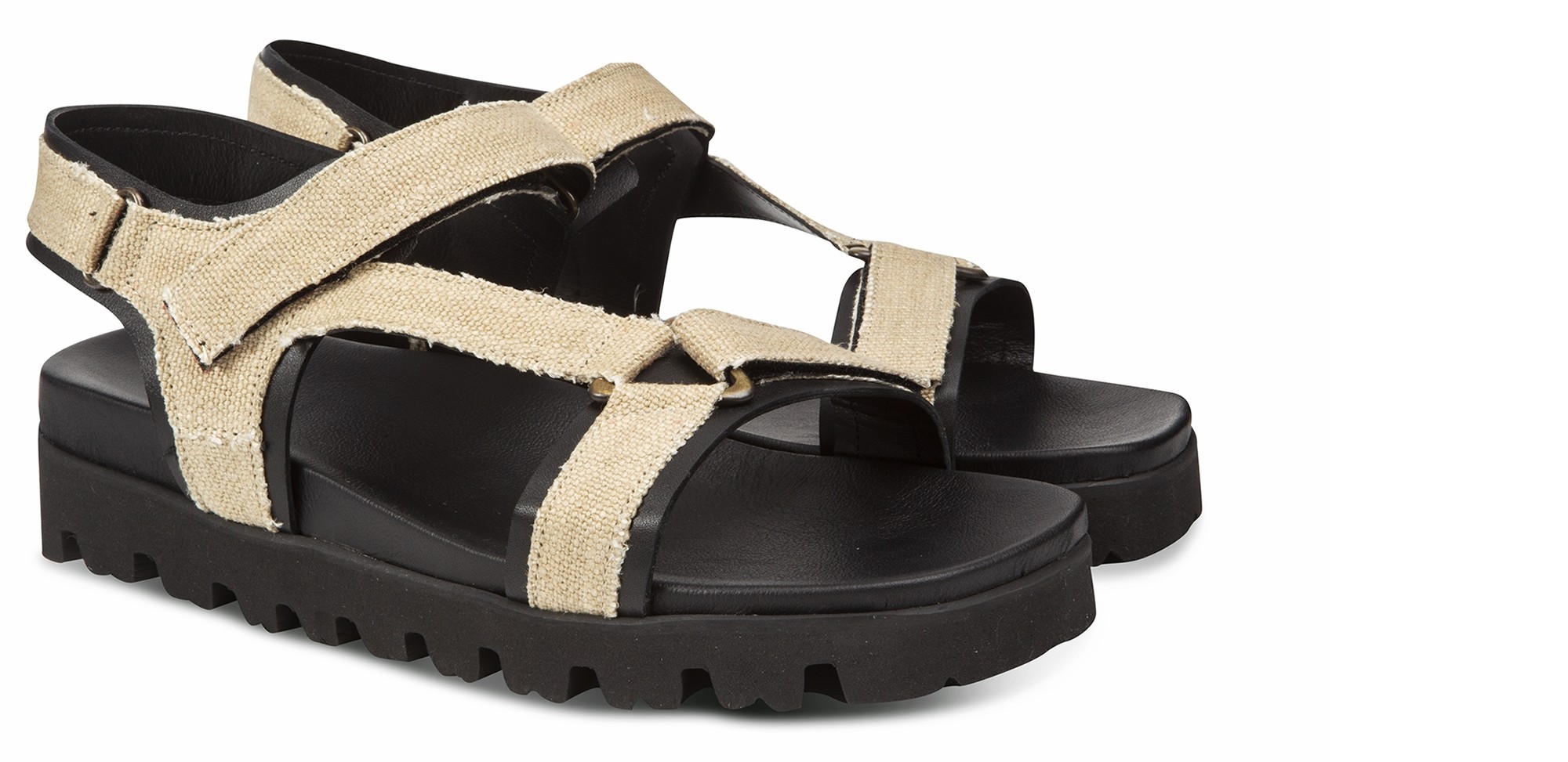 Sandalo scarpe con rialzo
