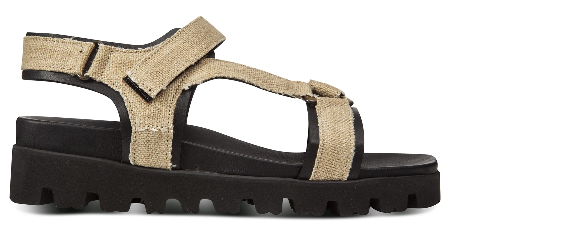 Sandalo scarpe con rialzo