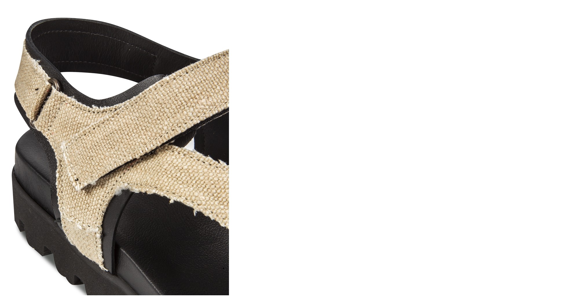 Sandalo scarpe con rialzo