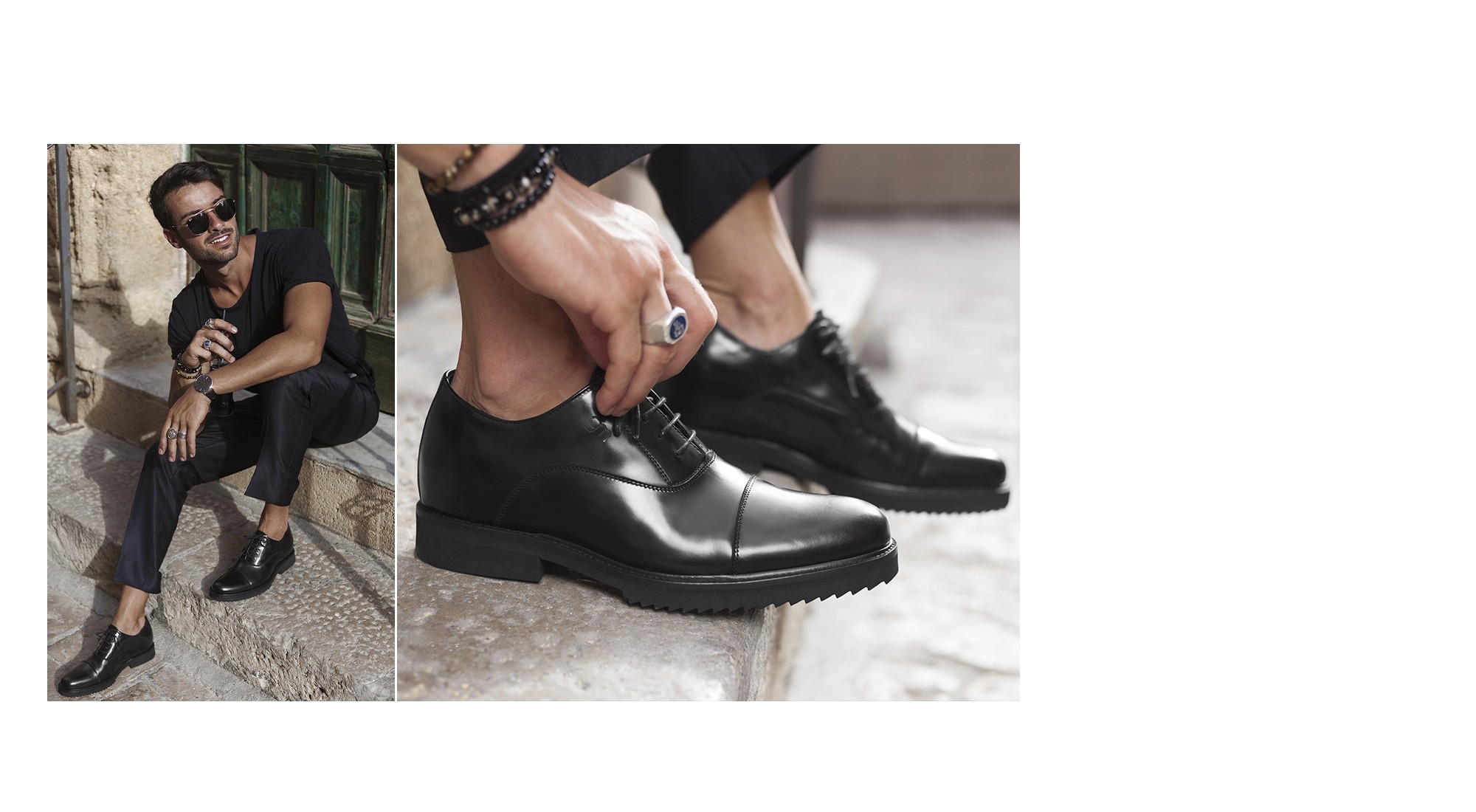 Scarpe con rialzo