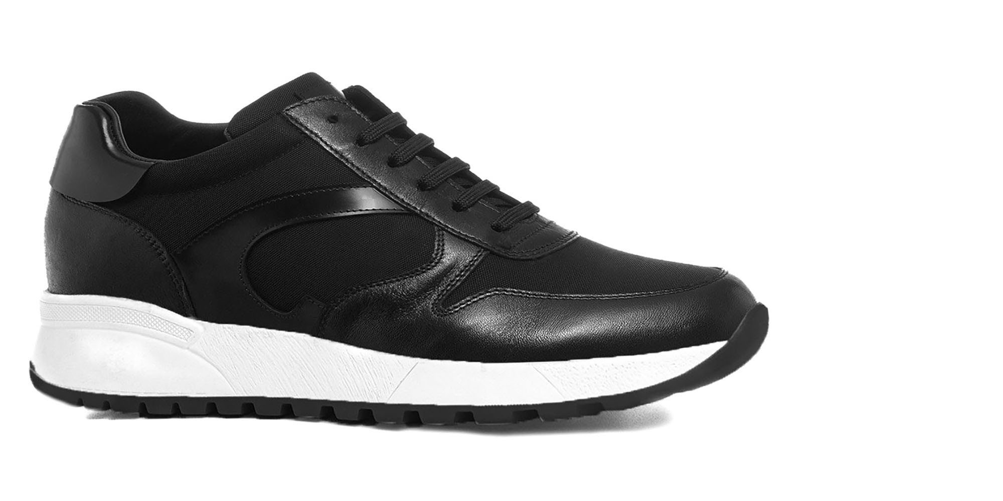 sneakers con rialzo interno uomo