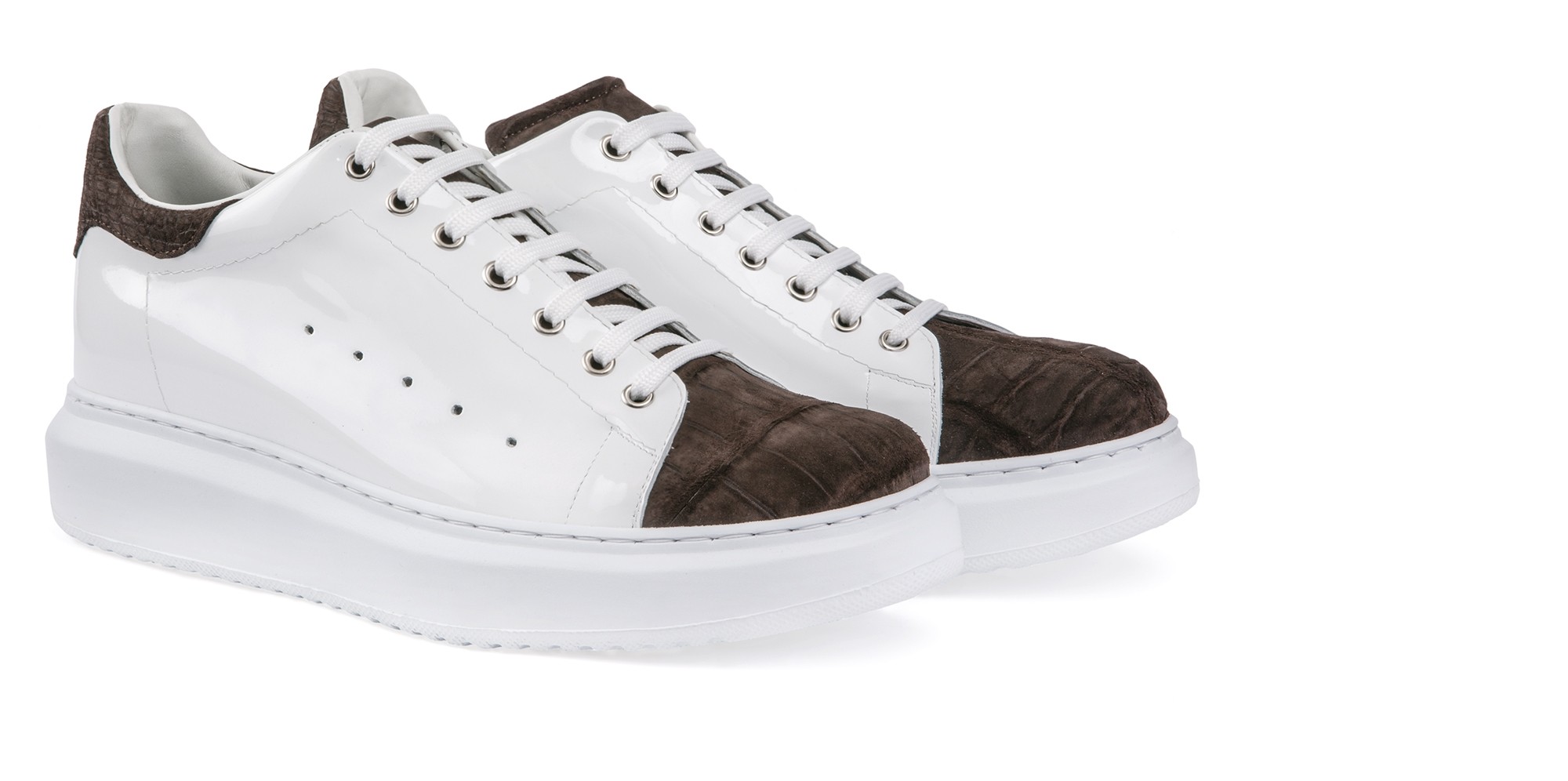 scarpe coccodrilllo uomo