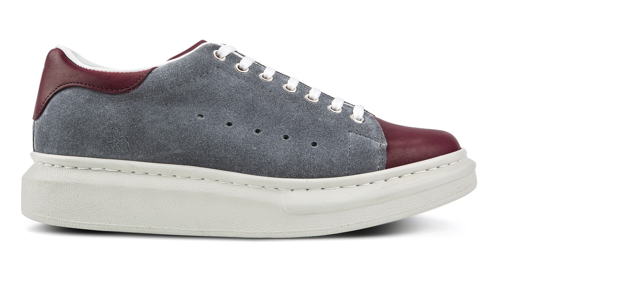 Siesta Key sneakers con rialzo in Mix Pelle Da 6 a 8 cm pi alto