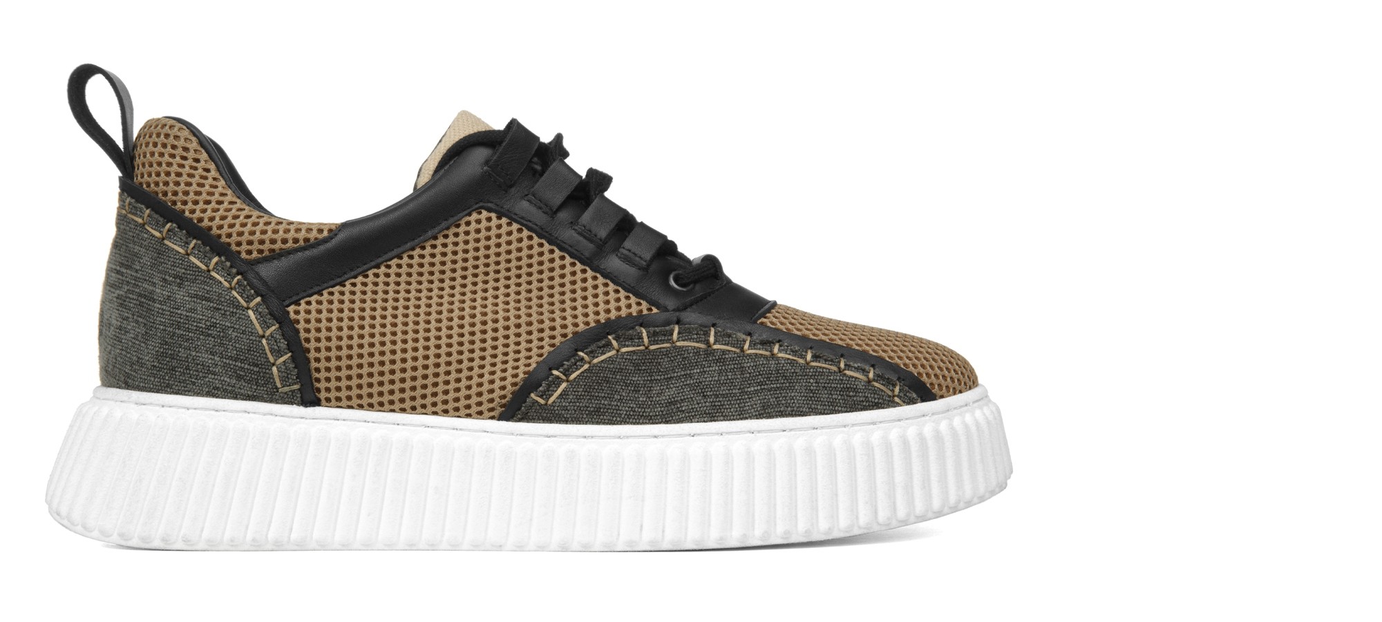 Sneakers con rialzo da uomo