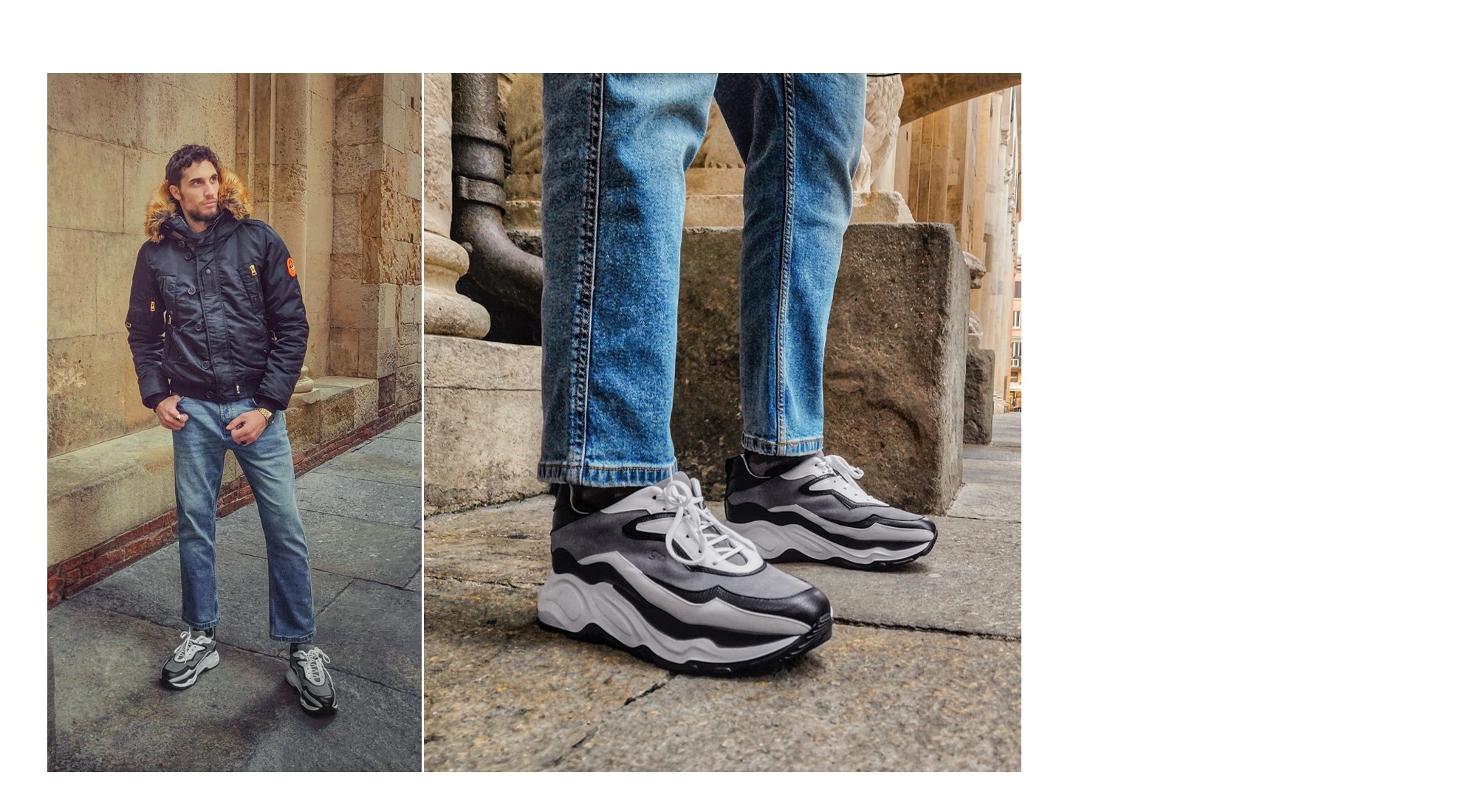 chunky sneakers