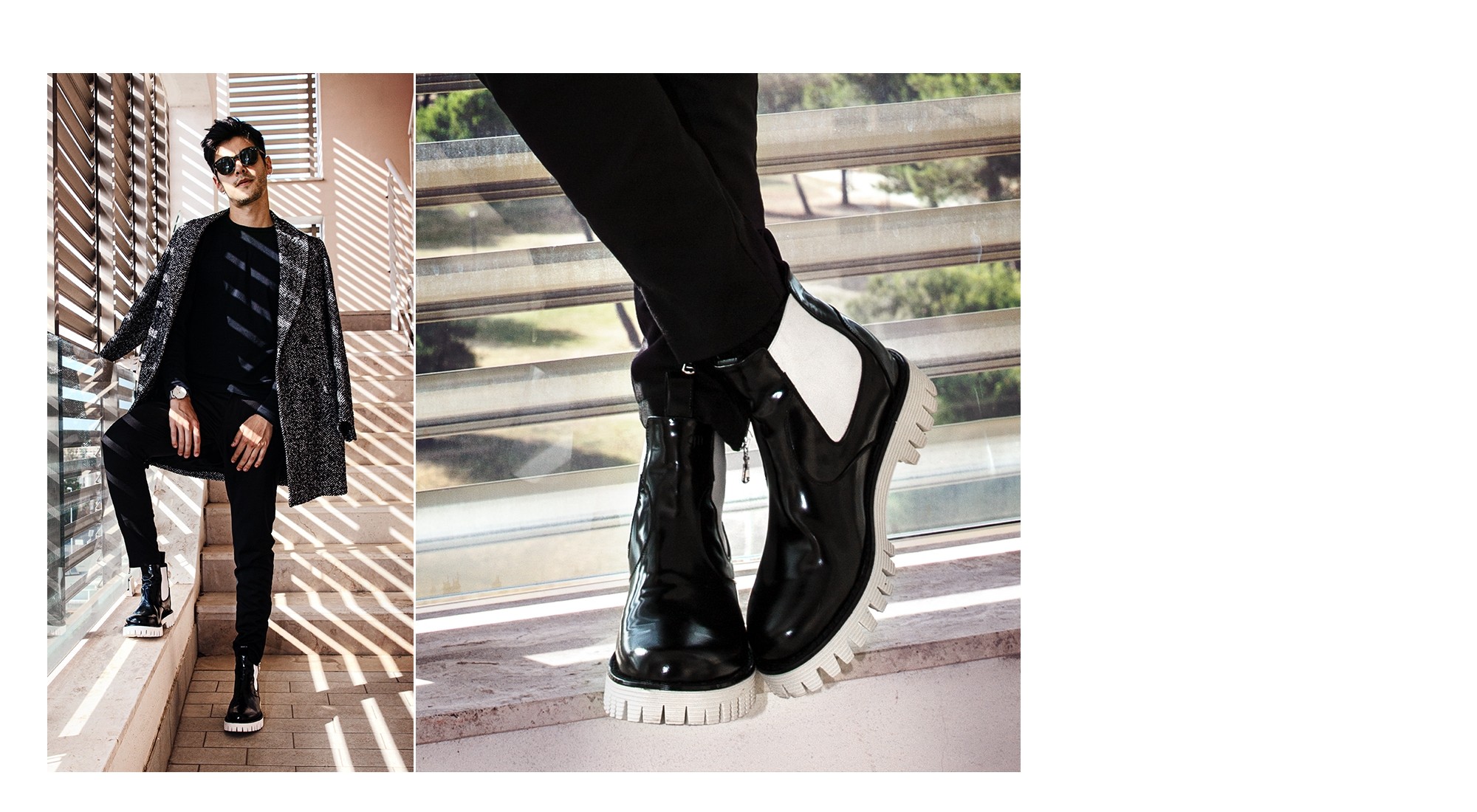 scarpe alte uomo