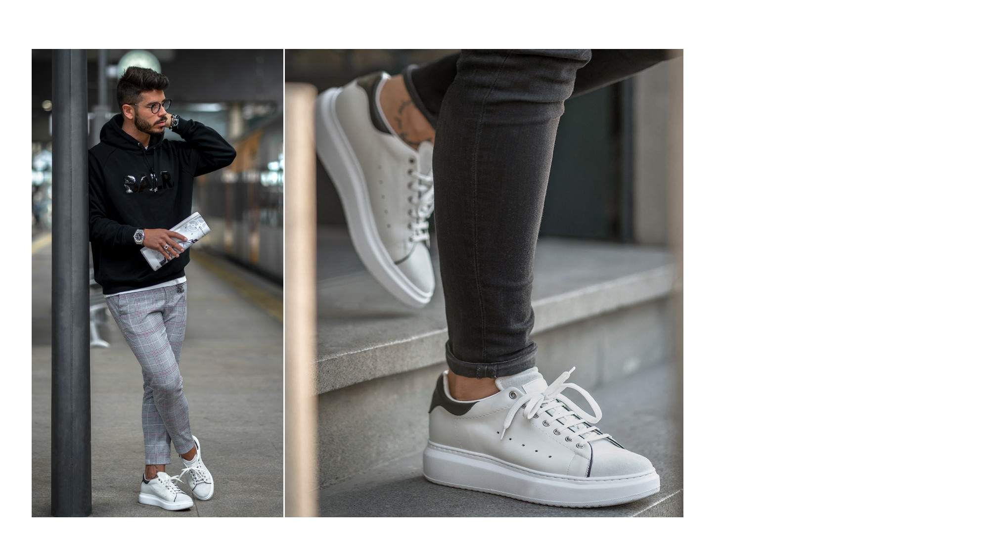 sneakers con rialzo
