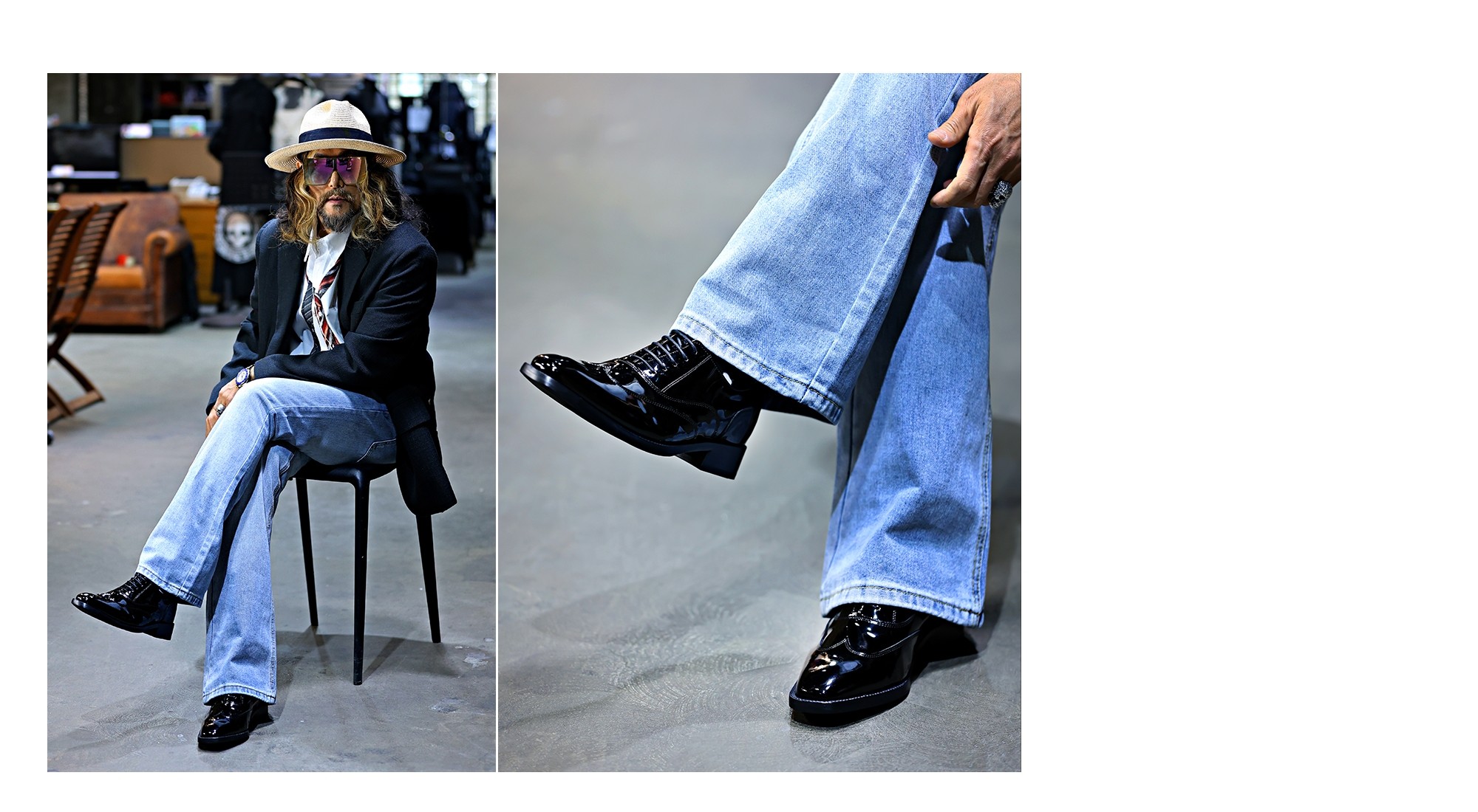 scarpe alte uomo