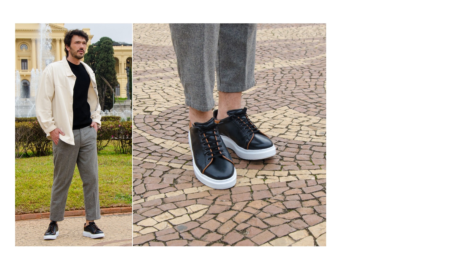Sneakers con rialzo