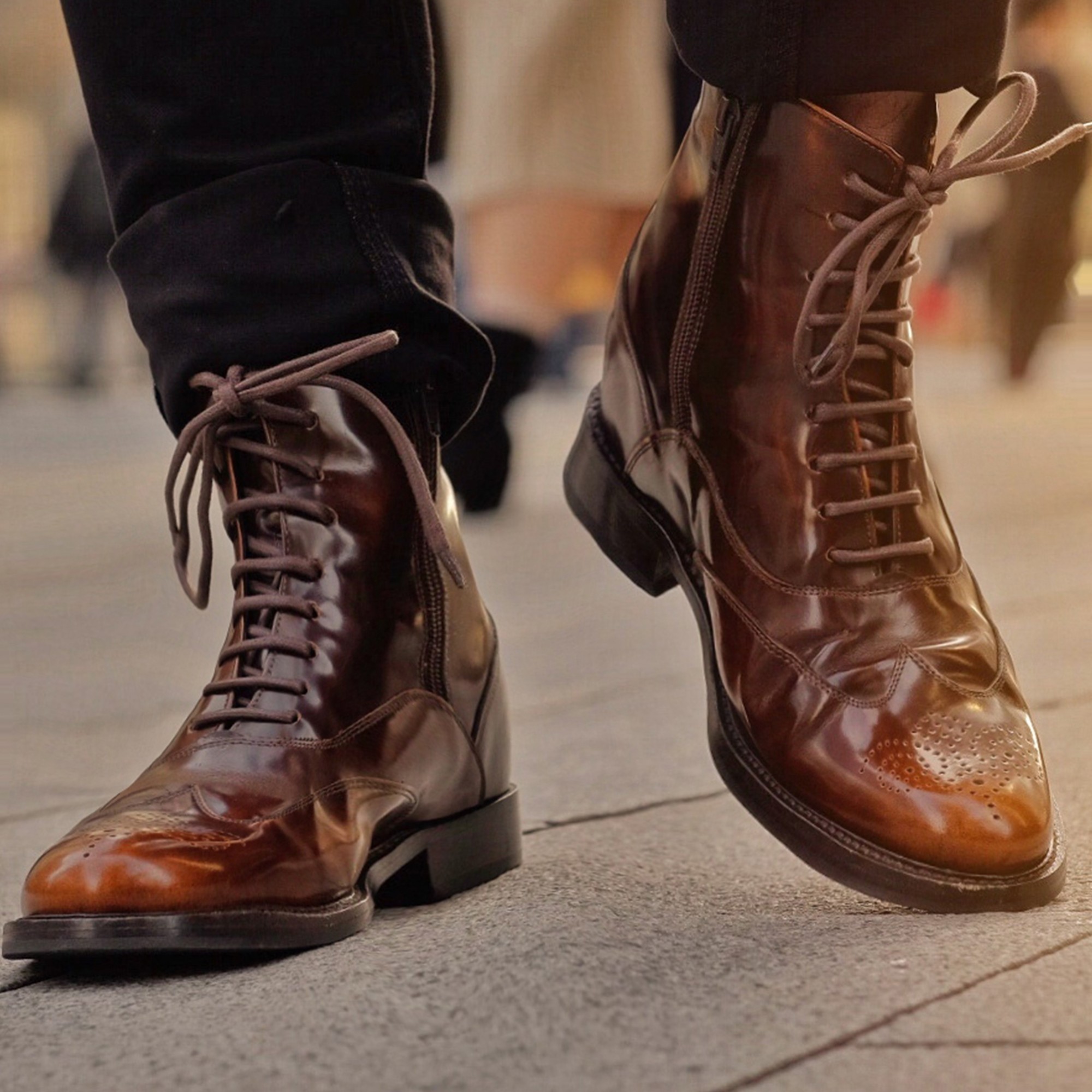 scarpe alte uomo