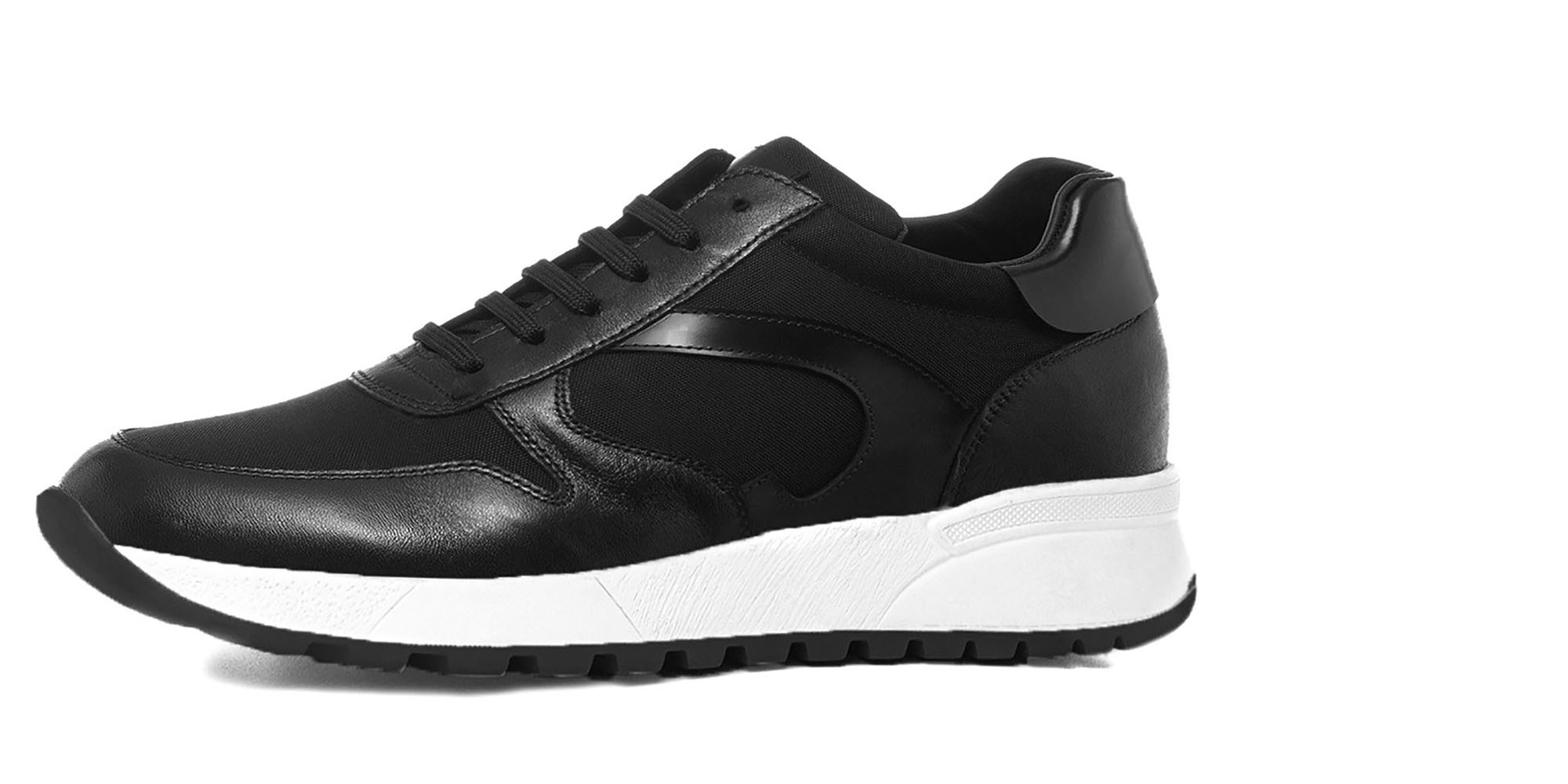 sneakers con rialzo interno uomo