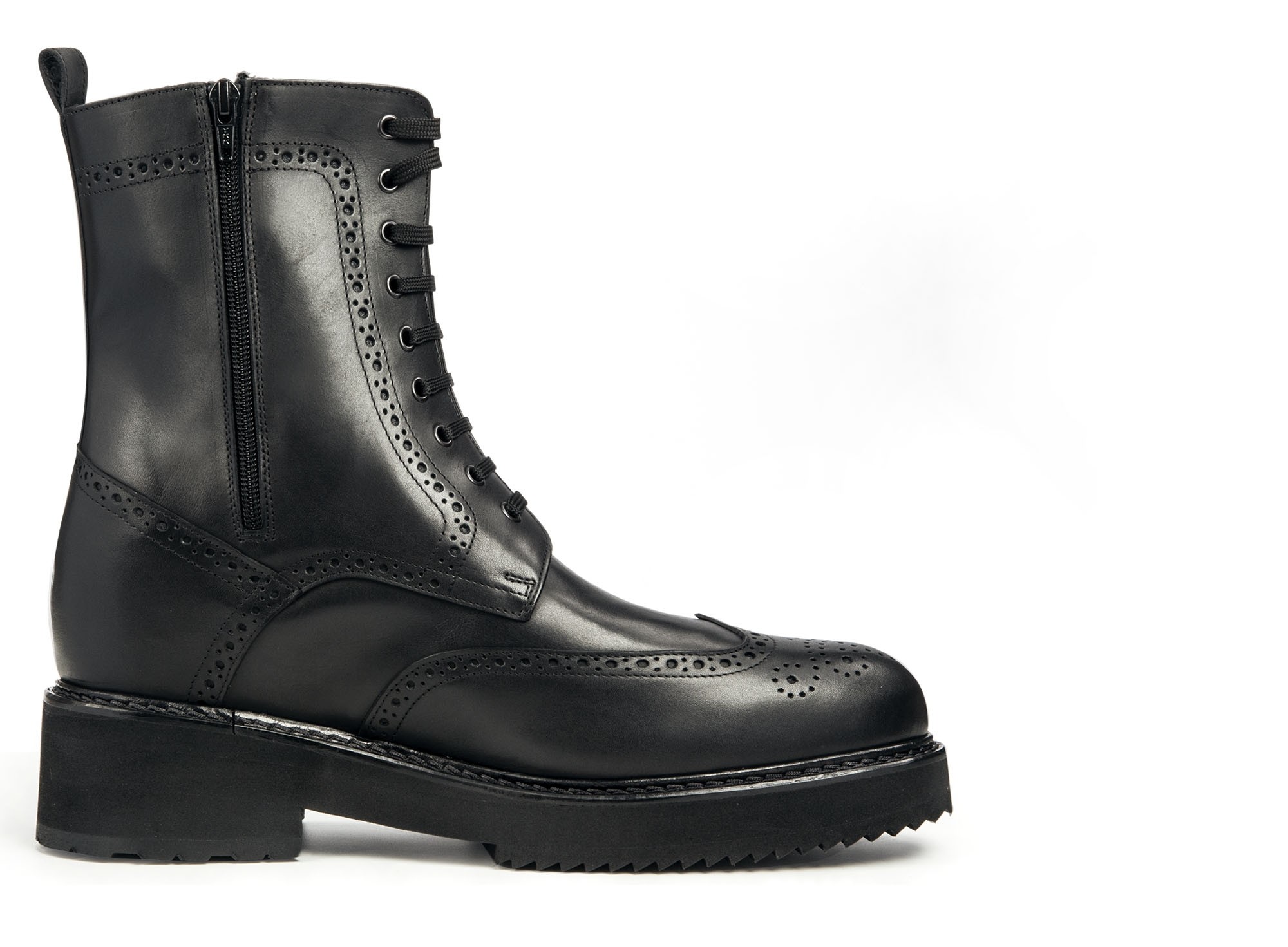 Laurel Canyon Stivali rialzanti uomo in Pelle Pieno Fiore Da 10 cm a 15 cm piu alto