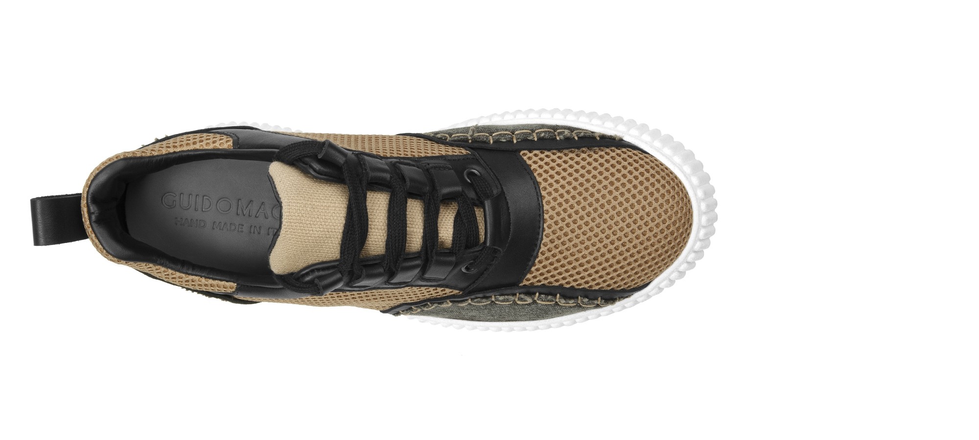 Sneakers con rialzo da uomo