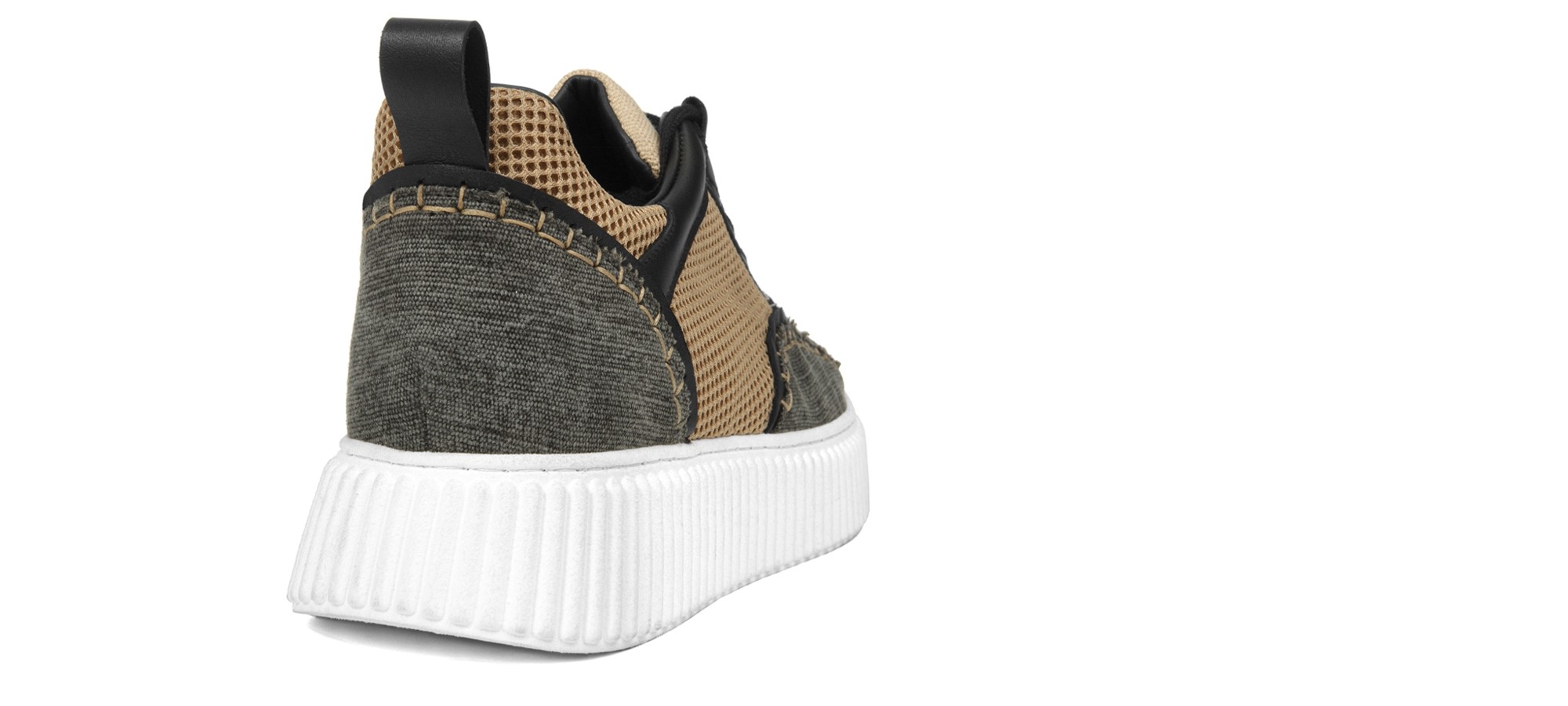 Sneakers con rialzo da uomo