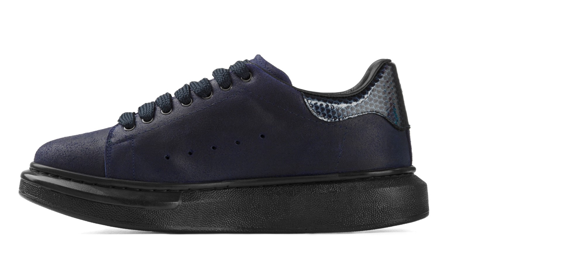 Sneakers con rialzo da uomo