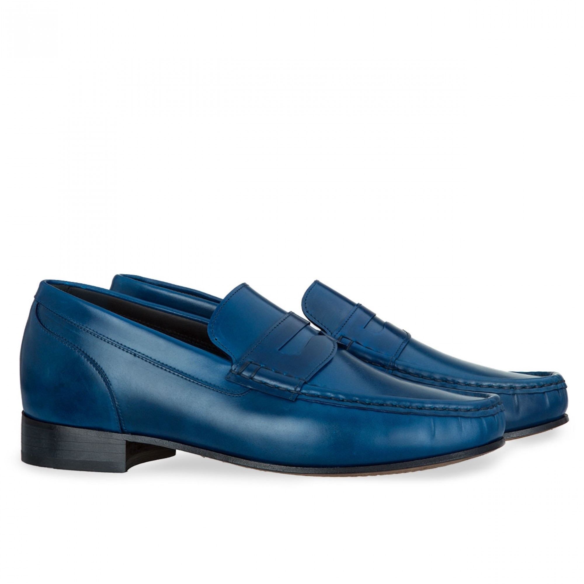 mocassini rialzanti shell cordovan