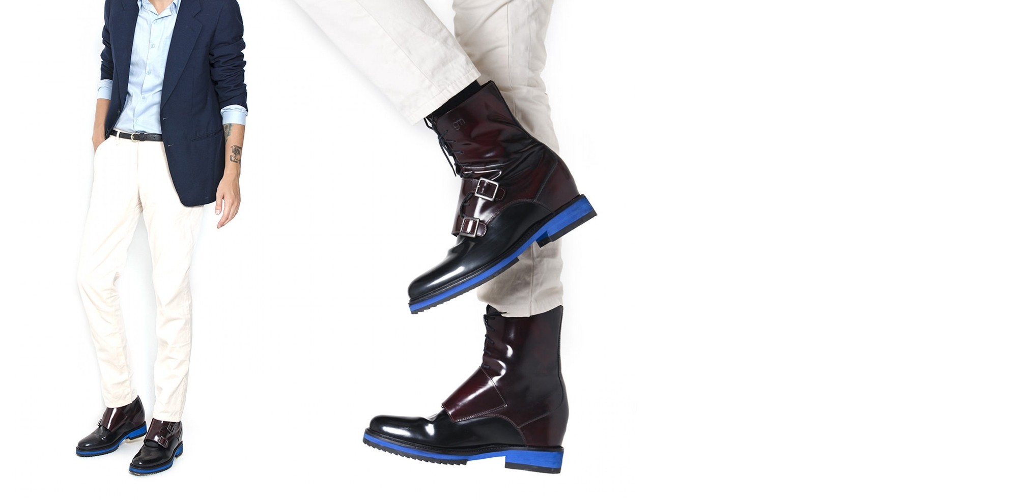 scarpe con rialzo