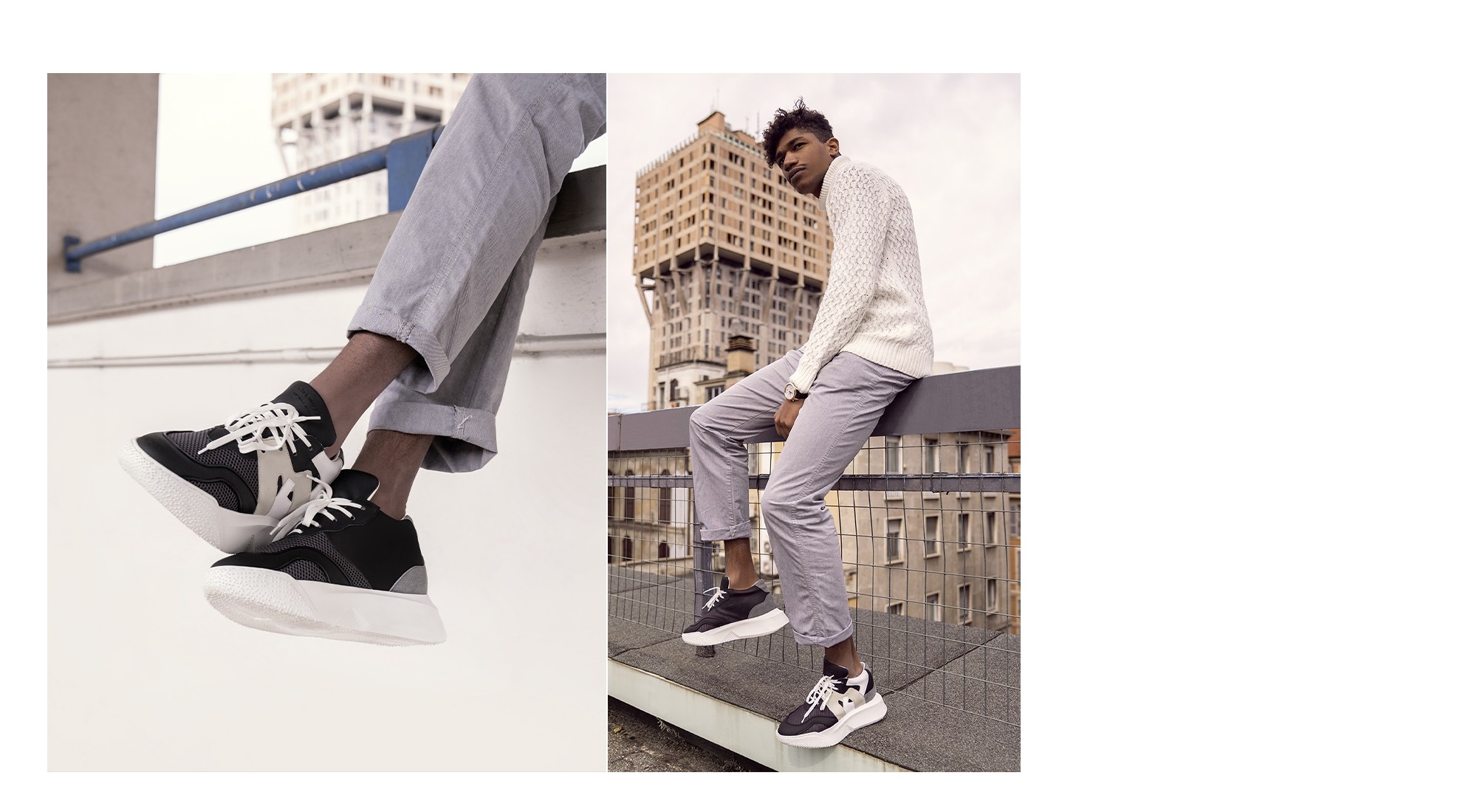 sneakers con rialzo