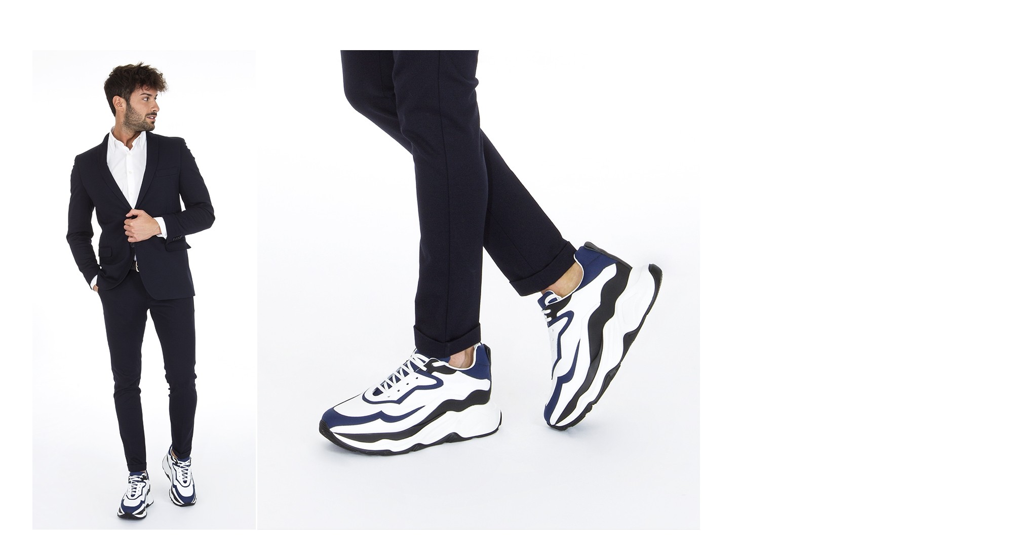 Chunky Sneakers con rialzo