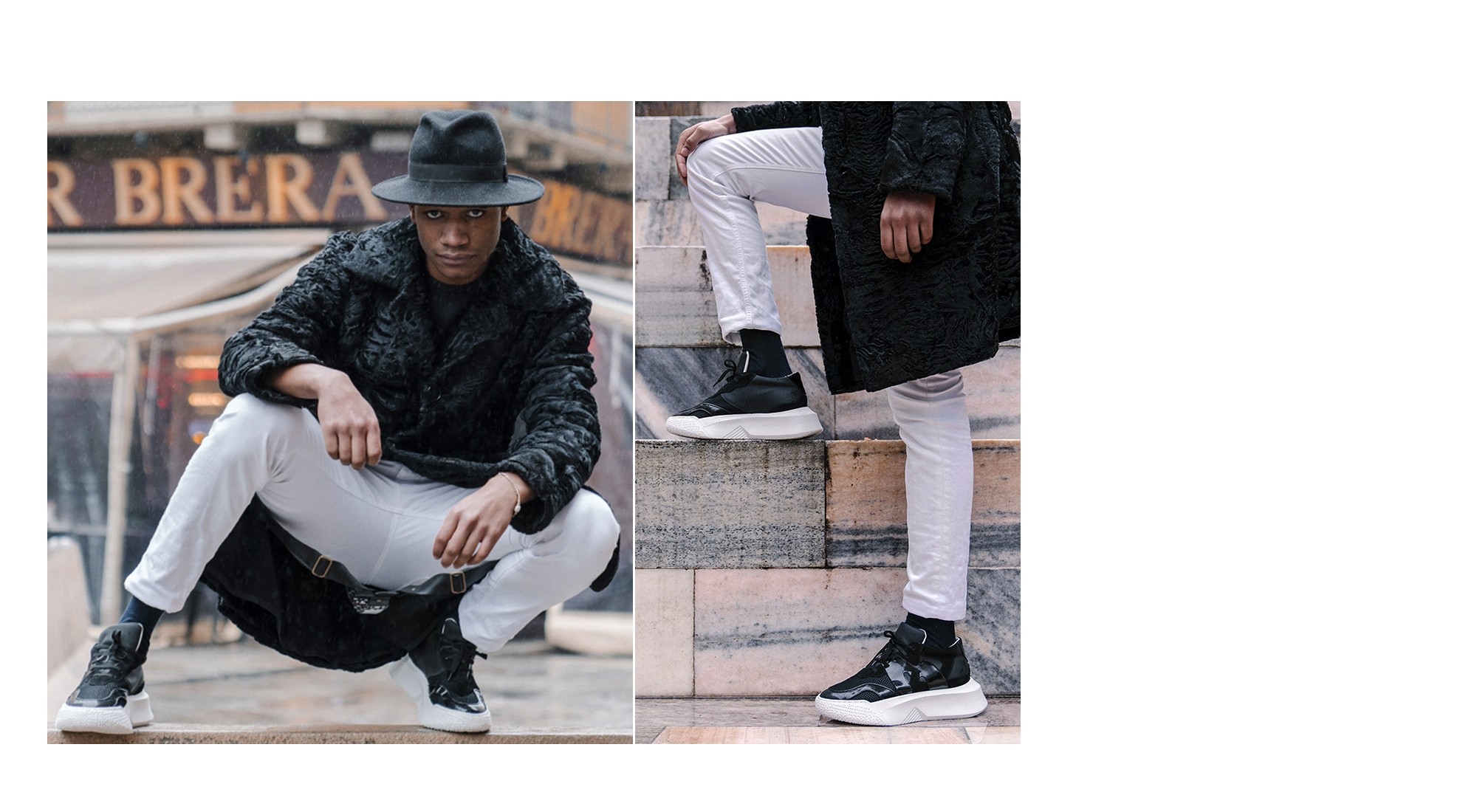 chunky sneakers