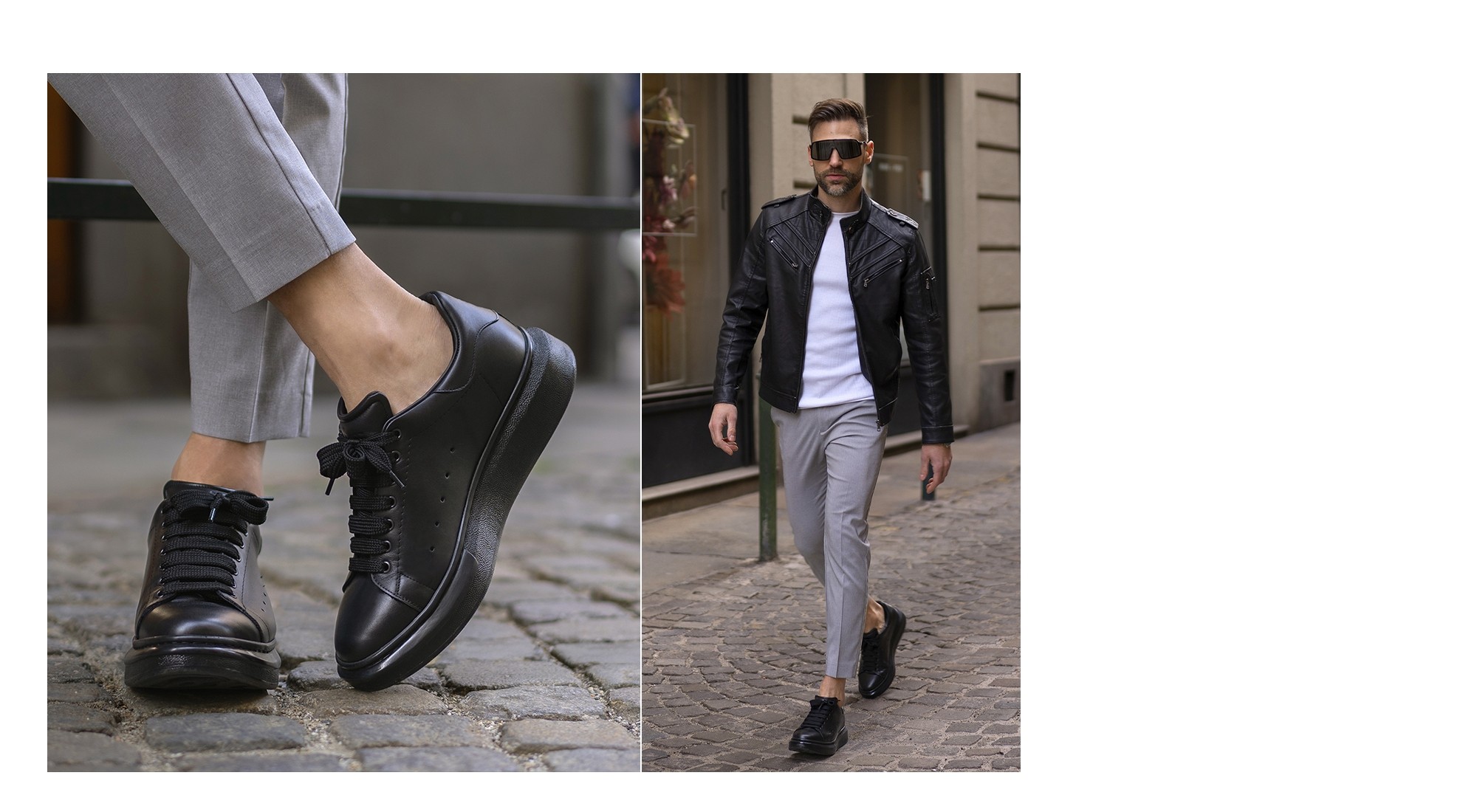 Sneakers con rialzo