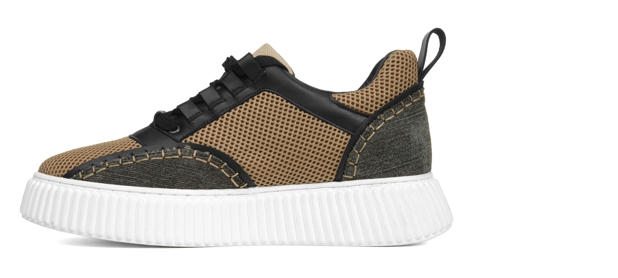 Sneakers con rialzo da uomo