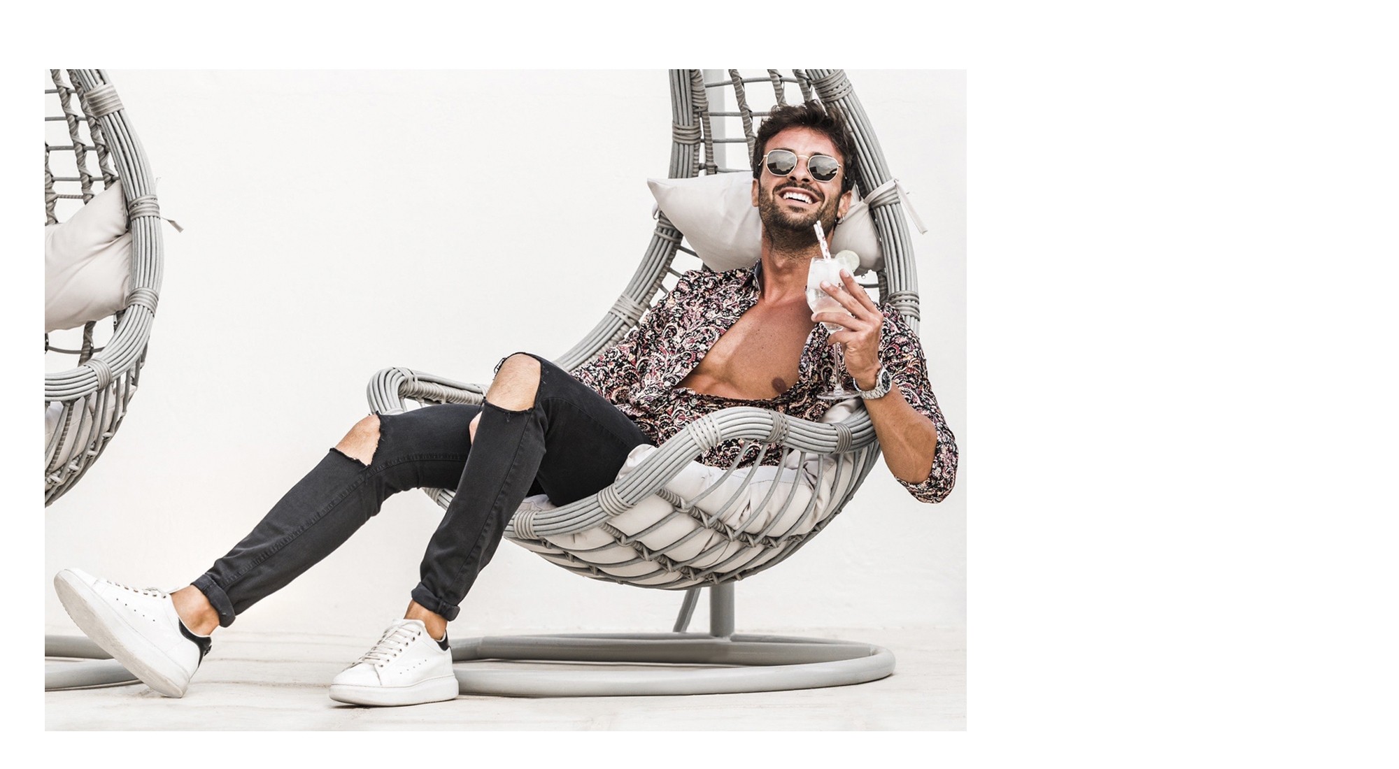 Sneakers uomo con rialzo